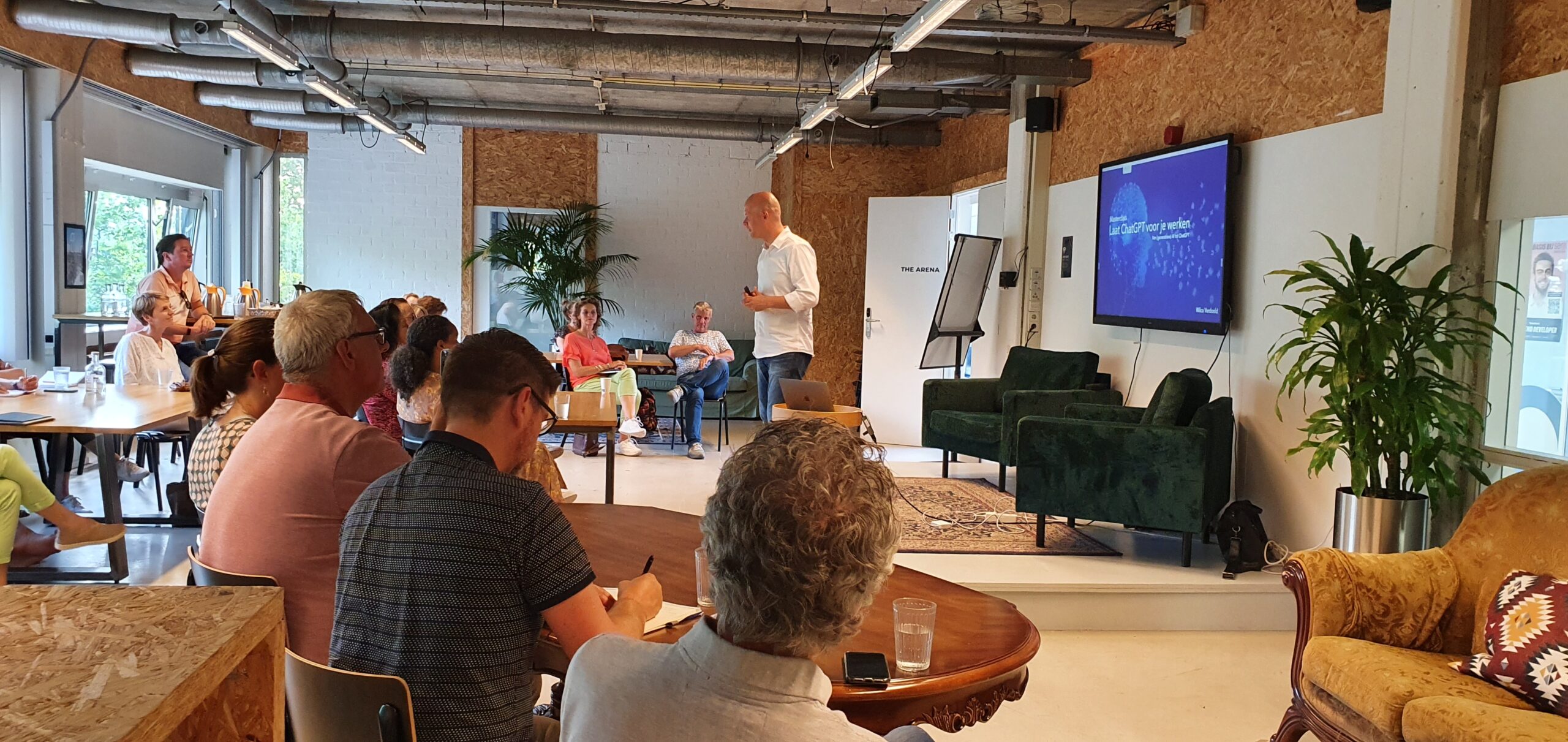 Workshop laat ChatGPT voor je werken groot succes!