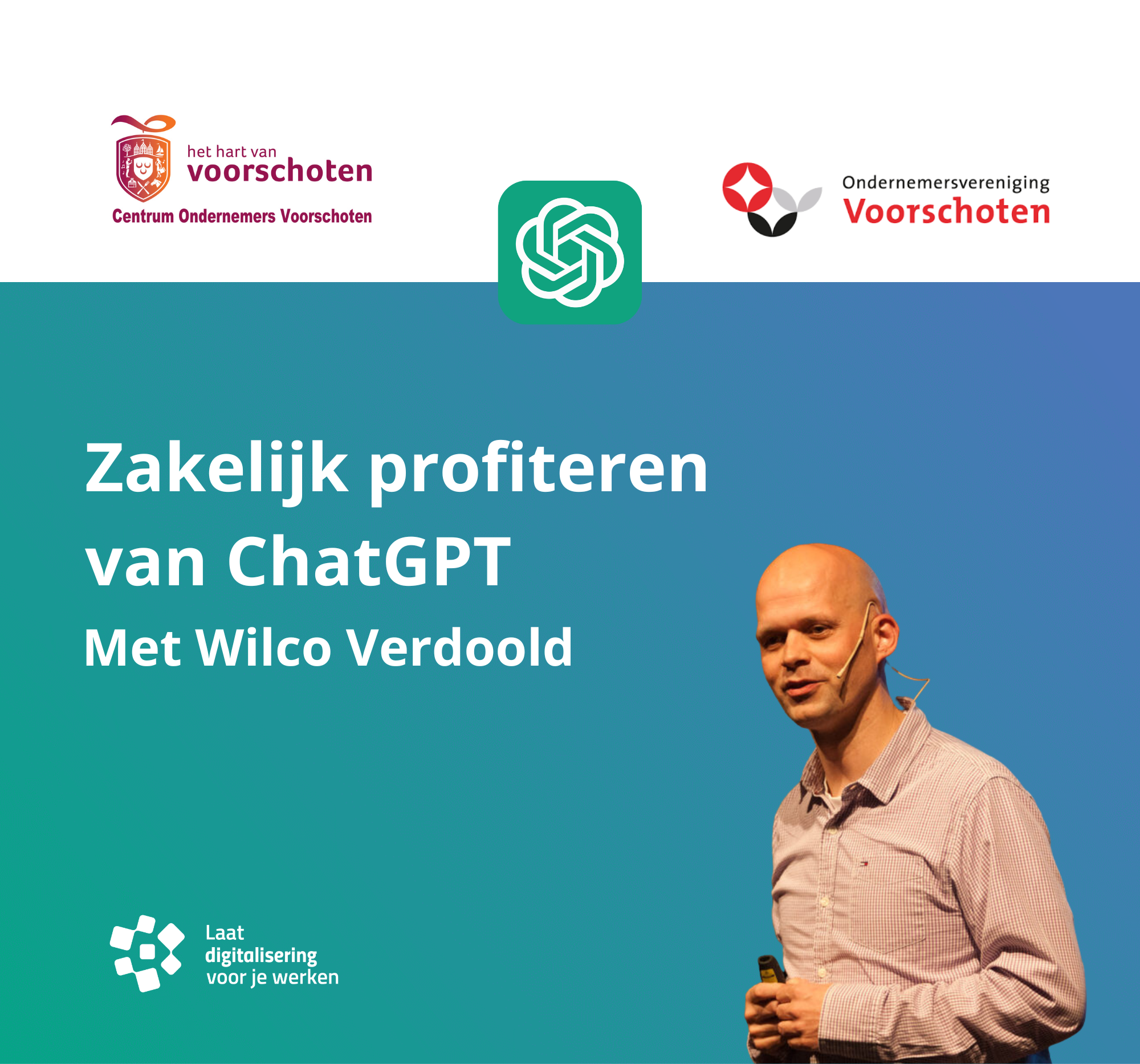 15 november  – Zakelijk profiteren van ChatGPT (VOL)